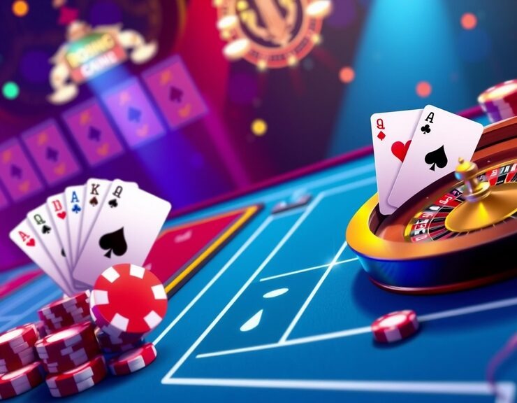 tartoto mobile app interface showing live-dealer table selection and account menu